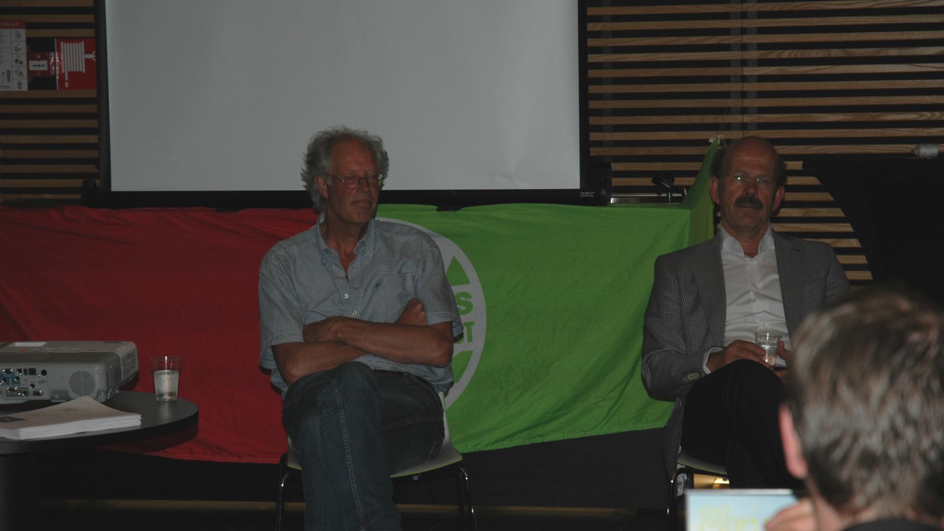 Theo Bouwman en Leo Dubbeldam